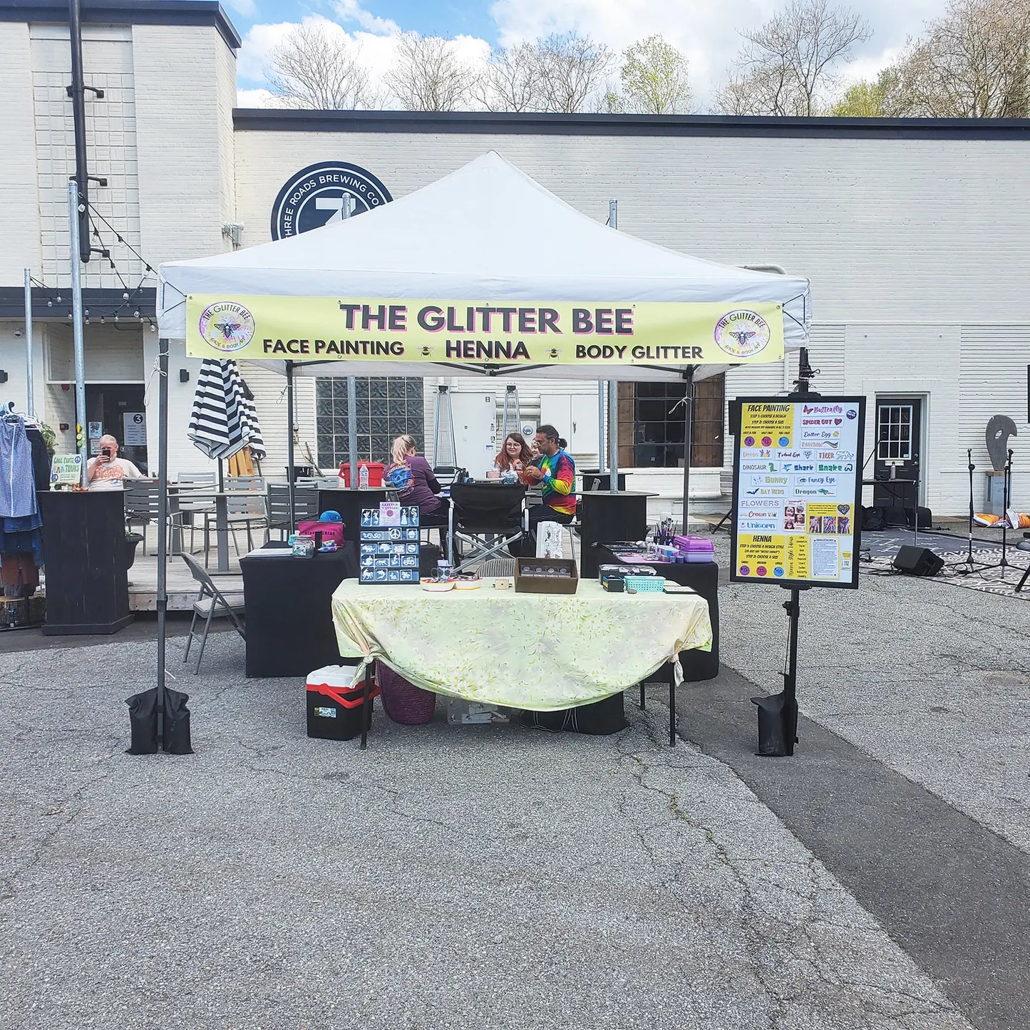 Milweb1 Tent Vinyl Banners