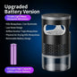 【Summervibes】Indoor Insect Trap - Effective Suction & UV Light Catcher for Mosquitoes, Fruit Flies, Gnats & Moths - Quiet & Non-Zapper for Home
