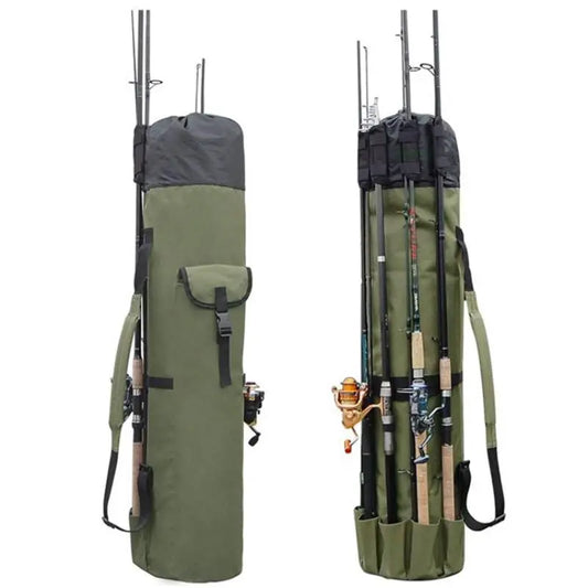 Multi-Function Fishing Pole Bag, Portable Fishing Tool Organizing Bag, Outdoor Sport Fishing Accessory #GLOBAL PICKS