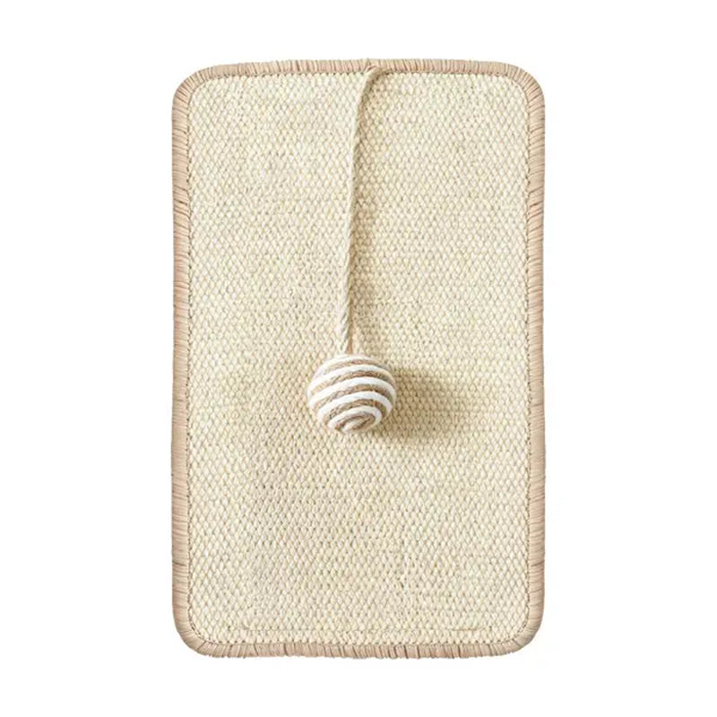 Wall Sisal Cat Scratcher Mat, Indoor Cat Scratching Pad for Furniture & Wall Protection, Durable Pet Scratcher for Cats Kittens