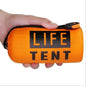 Portable Tent, Waterproof Rainproof Folding Tent with Whistle & Paracord for Outdoor Camping Hiking, Valentine'S Day Gift