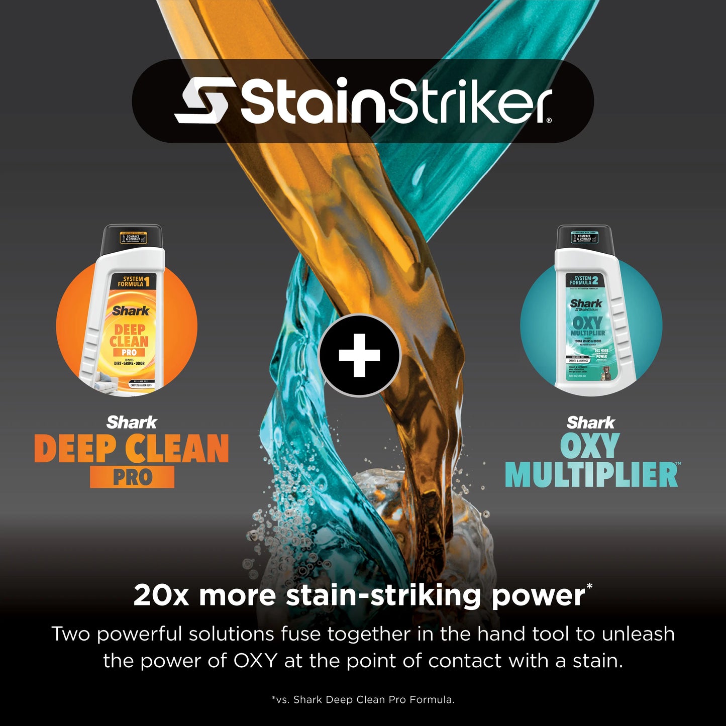 Shark Stainstriker Portable Carpet and Upholstery Cleaner - Spot, Stain, and Odor Eliminator - PX201